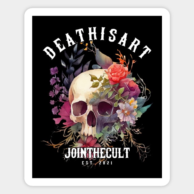 Beautiful Death 2 Magnet by Death Is Art